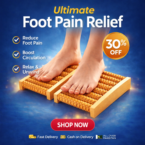 Wooden Foot Massager