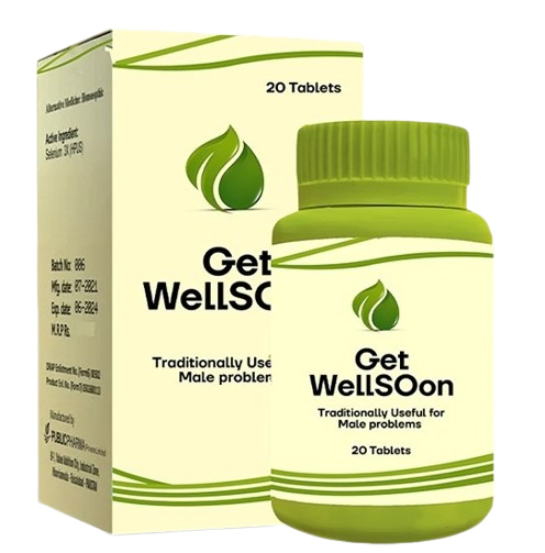 Get Well Soon Herbal Tablets – Male Wellness Support (20 Tablets)